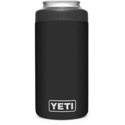Yeti Rambler 16 Oz Colster Tall Can Insulator -Outdoor Equipment Series Store 191418 New Colster Family Launch 1H 2020 Dealer Images Black Colster Tall Front 2400x400 2