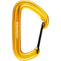 Black Diamond LiteWire Carabiner -Outdoor Equipment Series Store 210234 7003 LITEWIRE CARABINER YELLOW 01