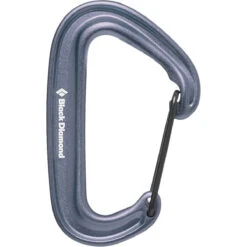 Black Diamond MiniWire Carabiner -Outdoor Equipment Series Store 210235 1003 MINIWIRE CARABINER GRAY 01 1