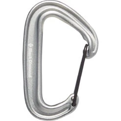 Black Diamond MiniWire Carabiner -Outdoor Equipment Series Store 210235 1004 MINIWIRE CARABINER LIGHT GRAY 01 1