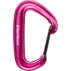 Black Diamond MiniWire Carabiner -Outdoor Equipment Series Store 210235 6015 MINIWIRE CARABINER ULTRA PINK 01 1