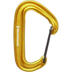 Black Diamond MiniWire Carabiner -Outdoor Equipment Series Store 210235 7003 MINIWIRE CARABINER YELLOW 01 1