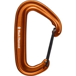 Black Diamond MiniWire Carabiner -Outdoor Equipment Series Store 210235 8001 MINIWIRE CARABINER OCTANE 1