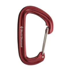 Black Diamond Neutrino Carabiner -Outdoor Equipment Series Store Neutrino Carabiner 210233 Red