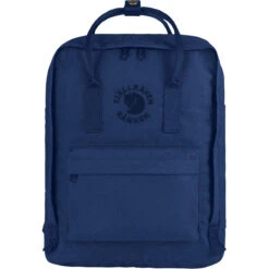 Fjallraven Re-Kanken Backpack -Outdoor Equipment Series Store Re Kanken F23548 Midnight Blue