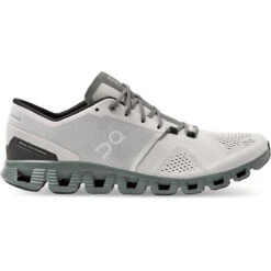 On Running Men's Cloud X -Outdoor Equipment Series Store Small PNG SS21 Cloud X Glacier Olive M Pack Shot 1 1