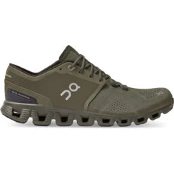 On Running Men's Cloud X -Outdoor Equipment Series Store Small PNG cloud x fw21 olive fire m g1 1