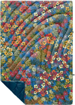 Rumpl Original Puffy Blanket - Printed 1-Person -Outdoor Equipment Series Store TPPB FC1 1 FLOWER CROWN OGPUFFY 1P FLATLAY bc58675e 2654 496c b97f 682028cc8cb8