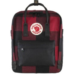 Fjallraven Kanken Re-Wool -Outdoor Equipment Series Store kanken rewool redblack